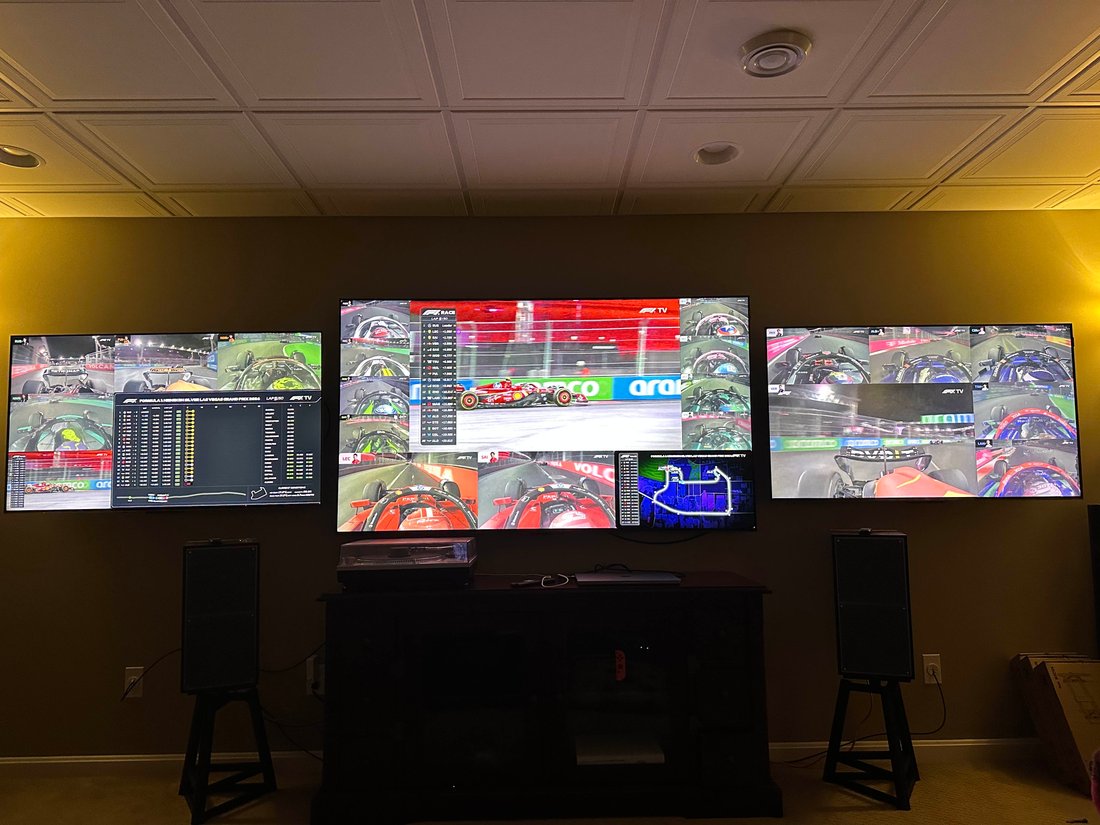 michael stuewe's viewing setup