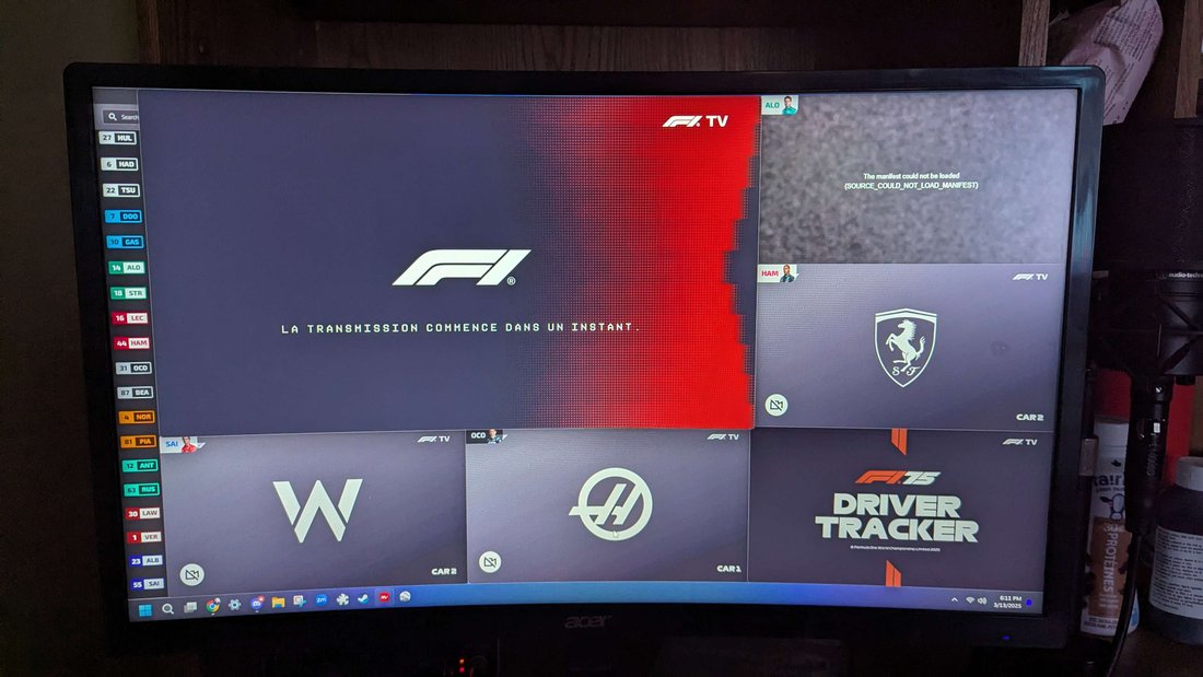 SierraLVX's viewing setup