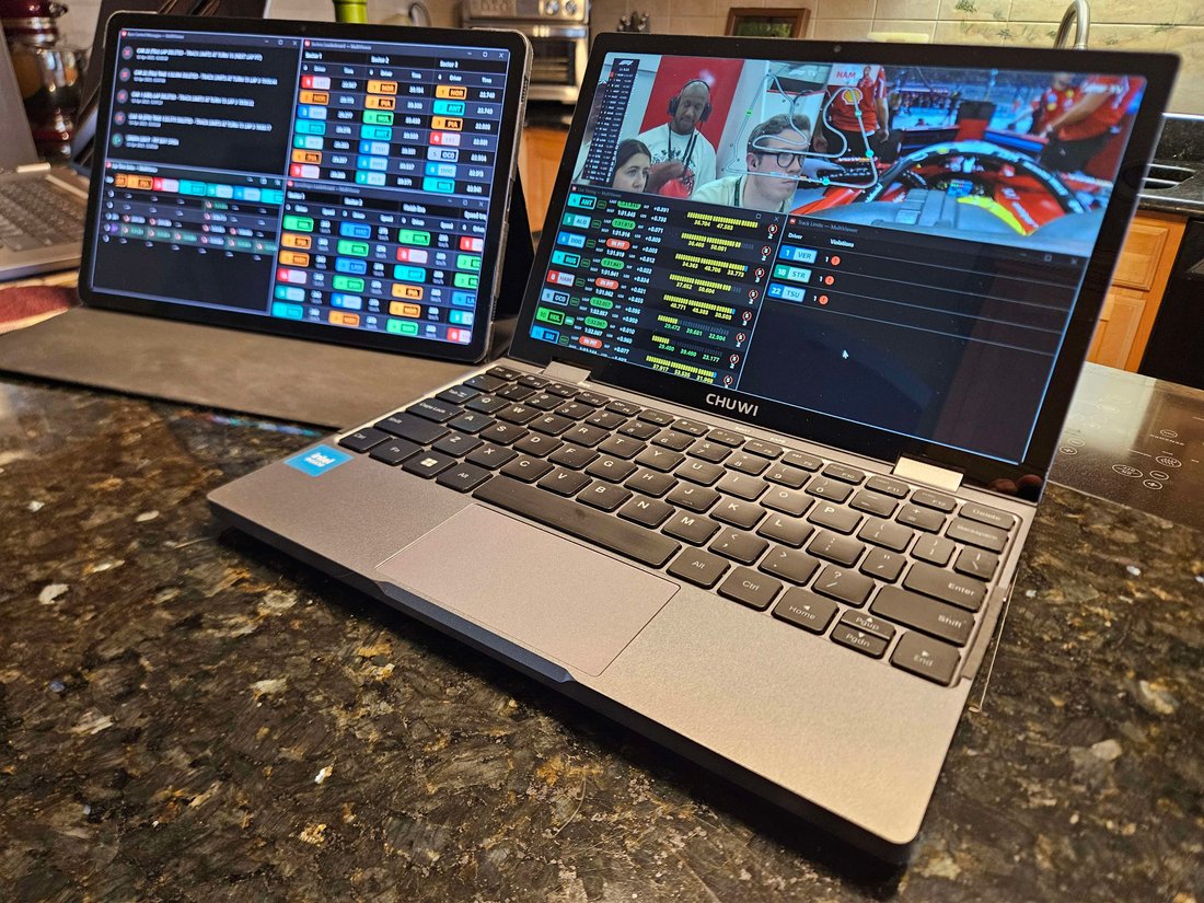 walshaw's viewing setup